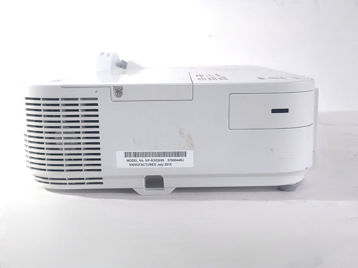 NEC NP-M352WS 3,500 Lumens WXGA Conference Room Projector (630 Lamp Hours)