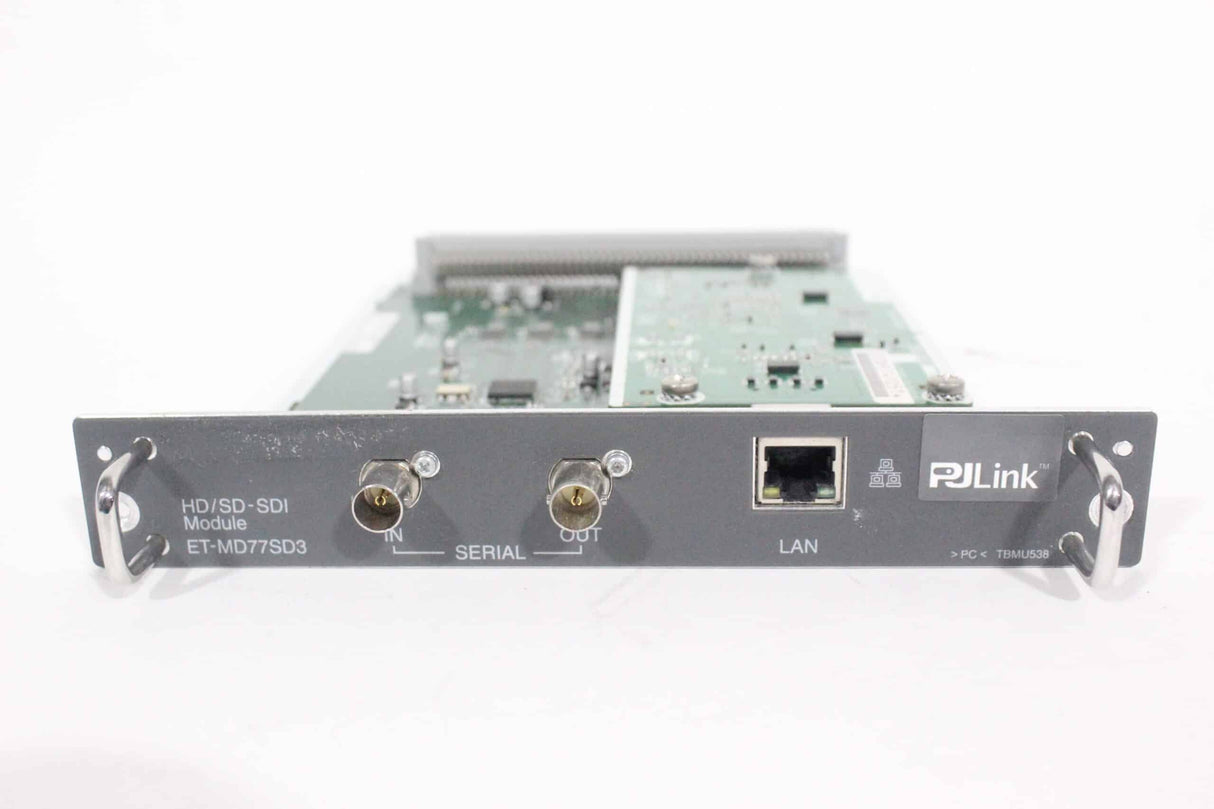 PJLink ET-MD77SD3 HDSD-SDI Module Panasonic Projector - 1|PJLink ET-MD77SD3 HDSD-SDI Module Panasonic Projector - 2|PJLink ET-MD77SD3 HDSD-SDI Module Panasonic Projector - 3|PJLink ET-MD77SD3 HDSD-SDI Module Panasonic Projector - 4|PJLink ET-MD77SD3 HDSD-SDI Module Panasonic Projector - 5