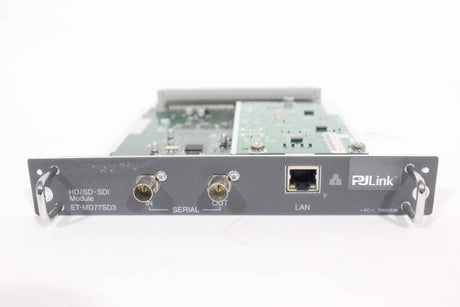 PJLink ET-MD77SD3 HDSD-SDI Module Panasonic Projector - 1|PJLink ET-MD77SD3 HDSD-SDI Module Panasonic Projector - 2|PJLink ET-MD77SD3 HDSD-SDI Module Panasonic Projector - 3|PJLink ET-MD77SD3 HDSD-SDI Module Panasonic Projector - 4|PJLink ET-MD77SD3 HDSD-SDI Module Panasonic Projector - 5