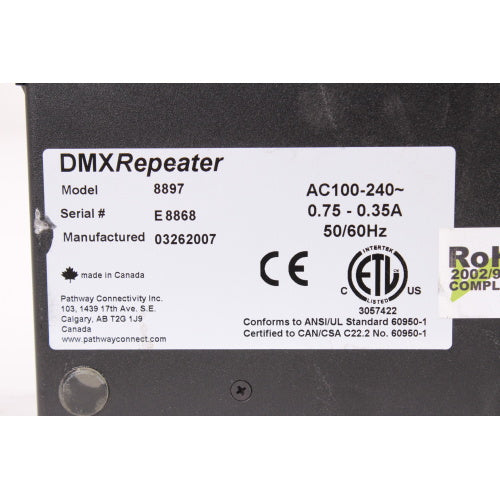 Pathway 8897 DMX Repeater