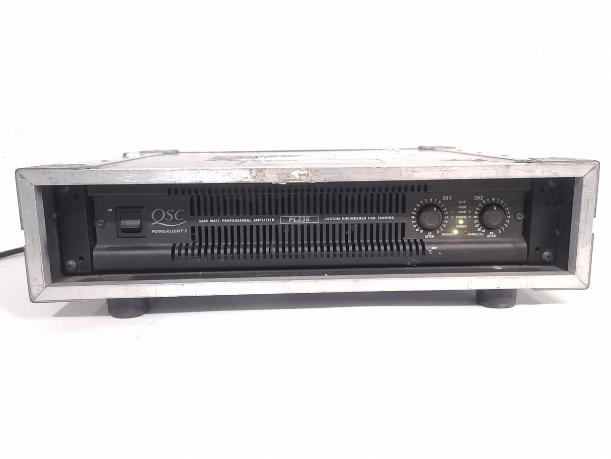 QSC PL236 Powerlight 2-Channel Professional 3600 Watt Power Amplifier