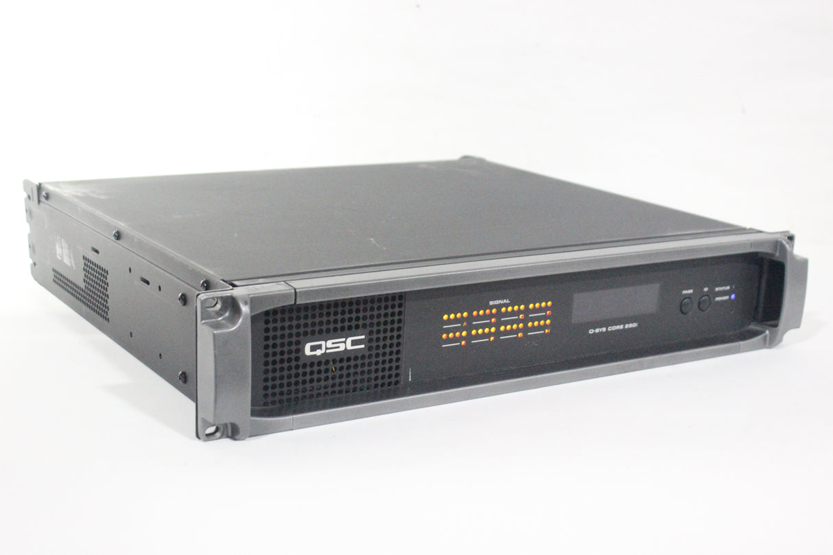 QSC Q-SYS Core 250i - (2) CIML4 + (1) COL4