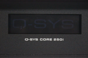 QSC Q-SYS Core 250i - (2) CIML4 + (1) COL4