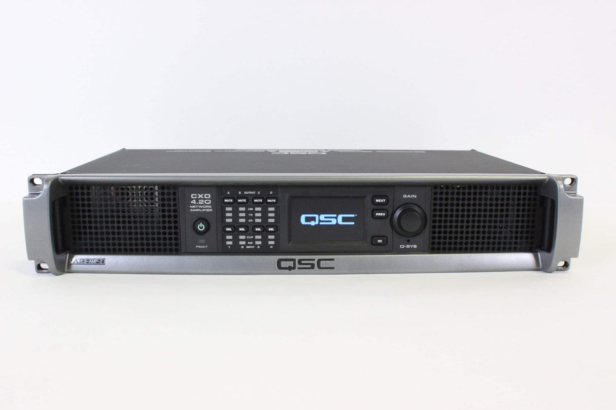 QSC CXD4.2Q-NA 4-Channel Processing Amplifier