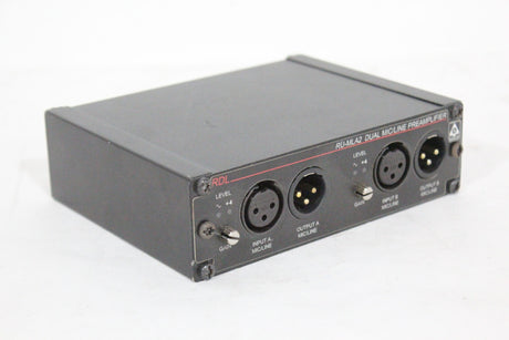 RDL RU-MLA2 - Dual Channel MicrophoneLine Preamplifier with Four Channel Audio Distribution - 1|RDL RU-MLA2 - Dual Channel MicrophoneLine Preamplifier with Four Channel Audio Distribution - 2|RDL RU-MLA2 - Dual Channel MicrophoneLine Preamplifier with Four Channel Audio Distribution - 3|RDL RU-MLA2 - Dual Channel MicrophoneLine Preamplifier with Four Channel Audio Distribution - 4|RDL RU-MLA2 - Dual Channel MicrophoneLine Preamplifier with Four Channel Audio Distribution - 5