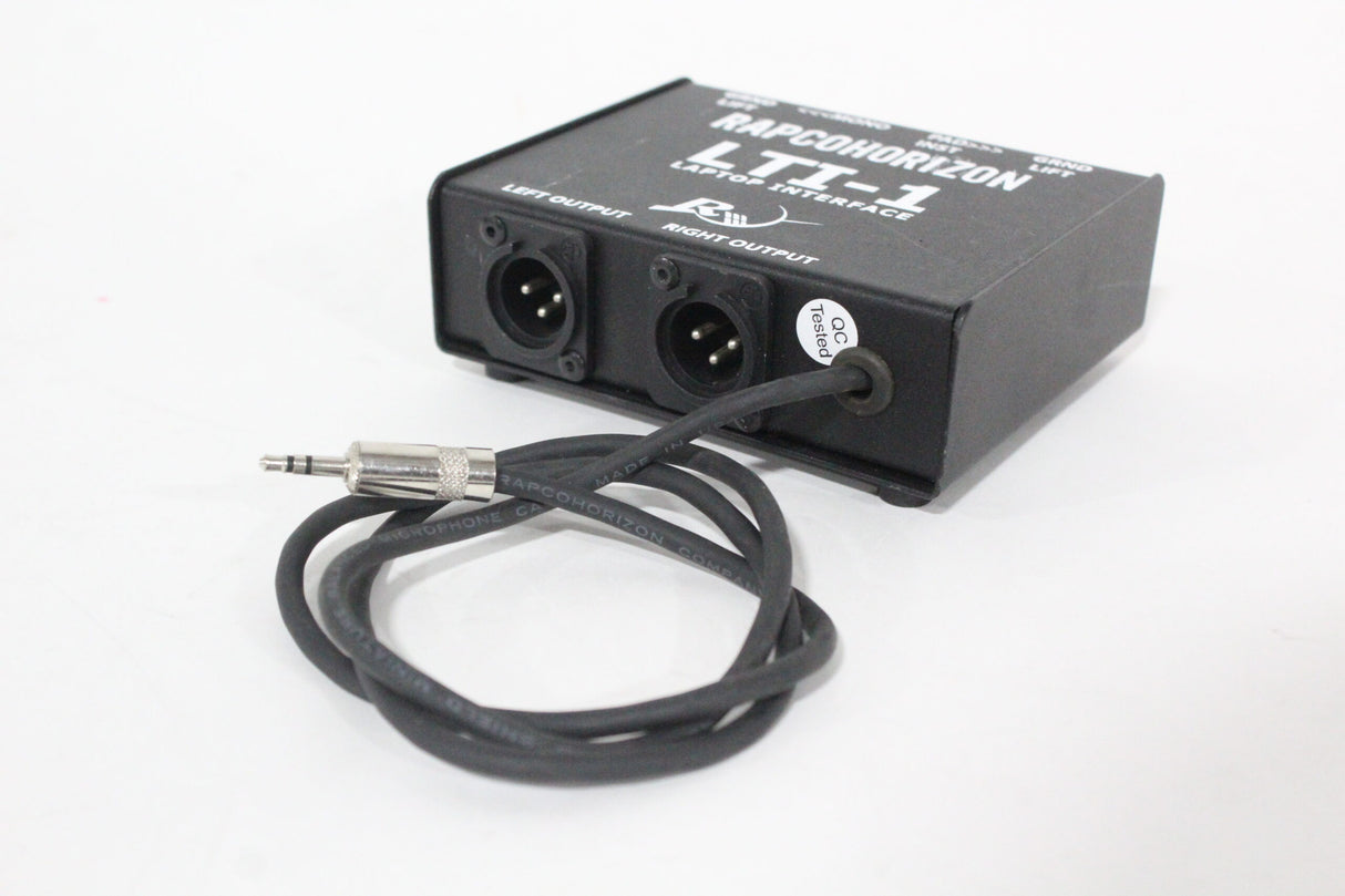 RapcoHorizon LTI-1 Stereo Direct Box with Ground Lift - 1|RapcoHorizon LTI-1 Stereo Direct Box with Ground Lift - 2|RapcoHorizon LTI-1 Stereo Direct Box with Ground Lift - 3|RapQDcoHorizon LTI-1 Stereo Direct Box with Ground Lift - 4