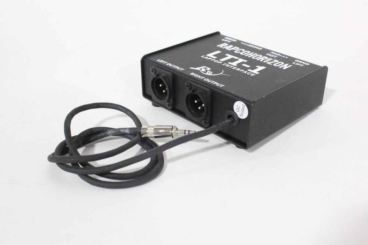 RapcoHorizon LTI-1 Stereo Direct Box with Ground Lift - 1|RapcoHorizon LTI-1 Stereo Direct Box with Ground Lift - 2|RapcoHorizon LTI-1 Stereo Direct Box with Ground Lift - 3|RapcoHorizon LTI-1 Stereo Direct Box with Ground Lift - 4