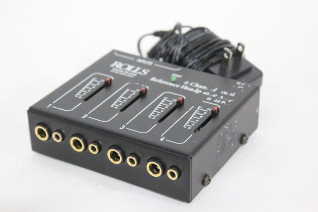 Rolls HA43 Pro Four-Channel Stereo Headphone Amplifier - 1|Rolls HA43 Pro Four-Channel Stereo Headphone Amplifier - 2|Rolls HA43 Pro Four-Channel Stereo Headphone Amplifier - 3|Rolls HA43 Pro Four-Channel Stereo Headphone Amplifier - 4|Rolls HA43 Pro Four-Channel Stereo Headphone Amplifier - 5|Rolls HA43 Pro Four-Channel Stereo Headphone Amplifier - 6