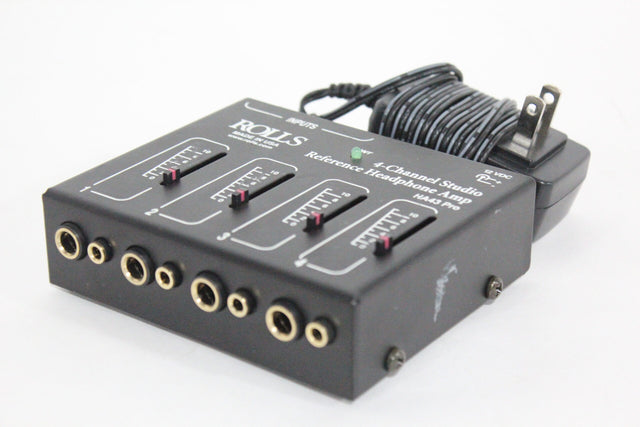 Rolls HA43 Pro Four-Channel Stereo Headphone Amplifier - 1|Rolls HA43 Pro Four-Channel Stereo Headphone Amplifier - 2|Rolls HA43 Pro Four-Channel Stereo Headphone Amplifier - 3|Rolls HA43 Pro Four-Channel Stereo Headphone Amplifier - 4|Rolls HA43 Pro Four-Channel Stereo Headphone Amplifier - 5|Rolls HA43 Pro Four-Channel Stereo Headphone Amplifier - 6