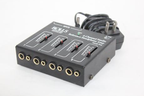 Rolls HA43 Pro Four-Channel Stereo Headphone Amplifier - 1|Rolls HA43 Pro Four-Channel Stereo Headphone Amplifier - 2|Rolls HA43 Pro Four-Channel Stereo Headphone Amplifier - 3|Rolls HA43 Pro Four-Channel Stereo Headphone Amplifier - 4|Rolls HA43 Pro Four-Channel Stereo Headphone Amplifier - 5|Rolls HA43 Pro Four-Channel Stereo Headphone Amplifier - 6