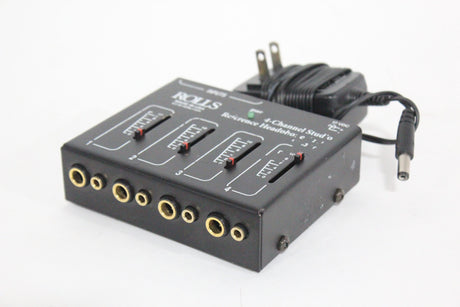 Rolls HA43 Pro Four-Channel Stereo Headphone Amplifier - 1|Rolls HA43 Pro Four-Channel Stereo Headphone Amplifier - 2|Rolls HA43 Pro Four-Channel Stereo Headphone Amplifier - 3|Rolls HA43 Pro Four-Channel Stereo Headphone Amplifier - 4|Rolls HA43 Pro Four-Channel Stereo Headphone Amplifier - 5|Rolls HA43 Pro Four-Channel Stereo Headphone Amplifier - 6