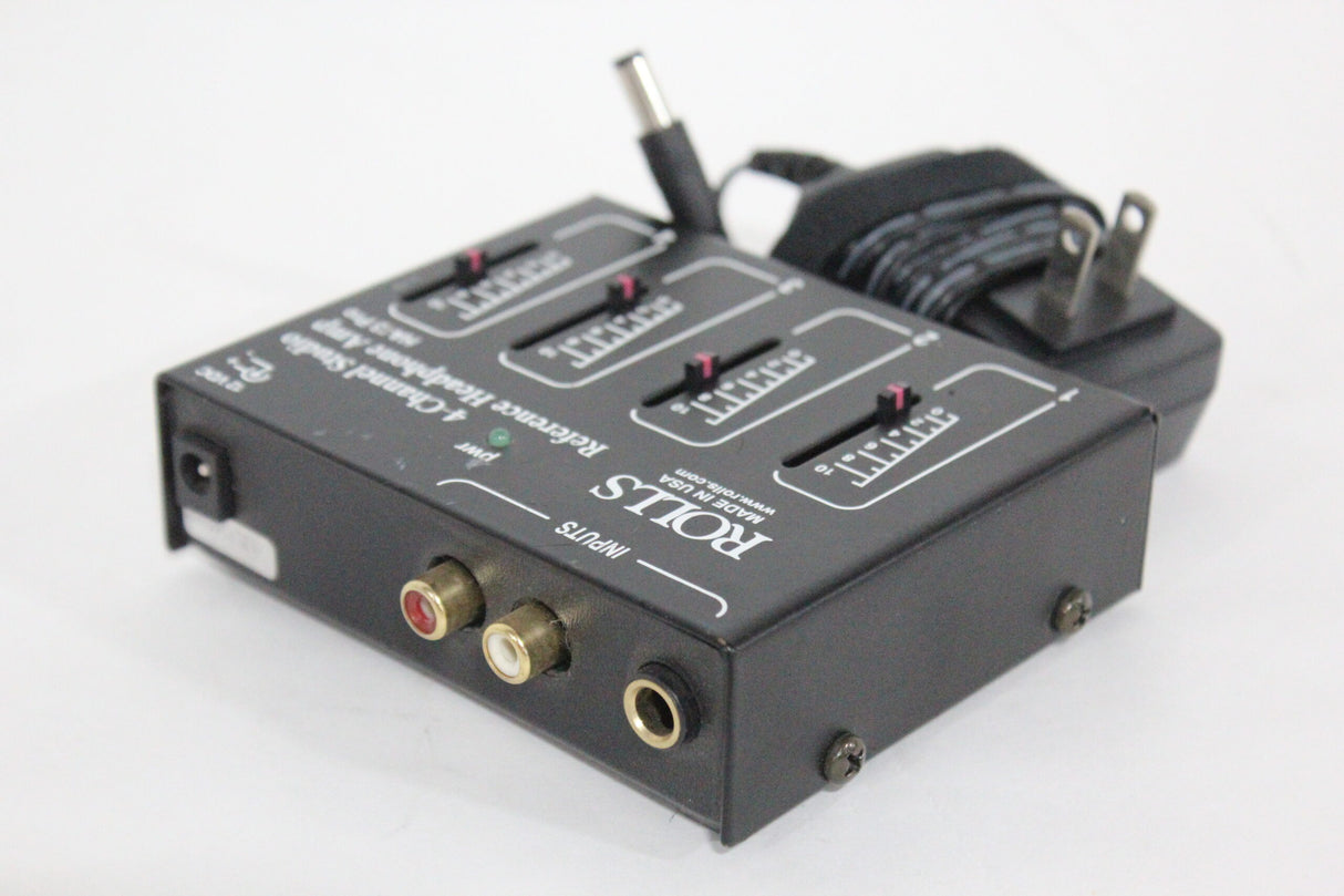 Rolls HA43 Pro Four-Channel Stereo Headphone Amplifier - 1|Rolls HA43 Pro Four-Channel Stereo Headphone Amplifier - 2|Rolls HA43 Pro Four-Channel Stereo Headphone Amplifier - 3|Rolls HA43 Pro Four-Channel Stereo Headphone Amplifier - 4|Rolls HA43 Pro Four-Channel Stereo Headphone Amplifier - 5|Rolls HA43 Pro Four-Channel Stereo Headphone Amplifier - 6