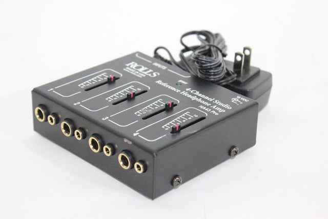 Rolls HA43 Pro Four-Channel Stereo Headphone Amplifier - 1|Rolls HA43 Pro Four-Channel Stereo Headphone Amplifier - 2|Rolls HA43 Pro Four-Channel Stereo Headphone Amplifier - 3|Rolls HA43 Pro Four-Channel Stereo Headphone Amplifier - 4|Rolls HA43 Pro Four-Channel Stereo Headphone Amplifier - 5|Rolls HA43 Pro Four-Channel Stereo Headphone Amplifier - 6