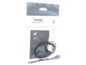 Sennheiser ME2 Small Omni-Directional Clip-On Lavalier Microphone (NEW)