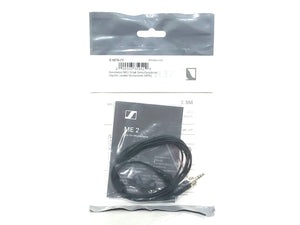 Sennheiser ME2 Small Omni-Directional Clip-On Lavalier Microphone (NEW)