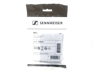 Sennheiser ME2 Small Omni-Directional Clip-On Lavalier Microphone (NEW)