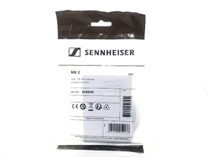 Sennheiser ME2 Small Omni-Directional Clip-On Lavalier Microphone (NEW)