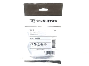 Sennheiser ME2 Small Omni-Directional Clip-On Lavalier Microphone (NEW)