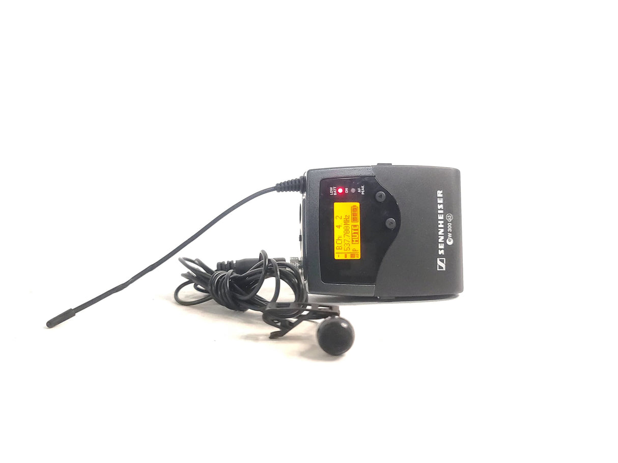 Sennheiser SK 300 G3 Bodypack Transmitter (A: 516 - 558 MHz) w/ Lavalier Mic