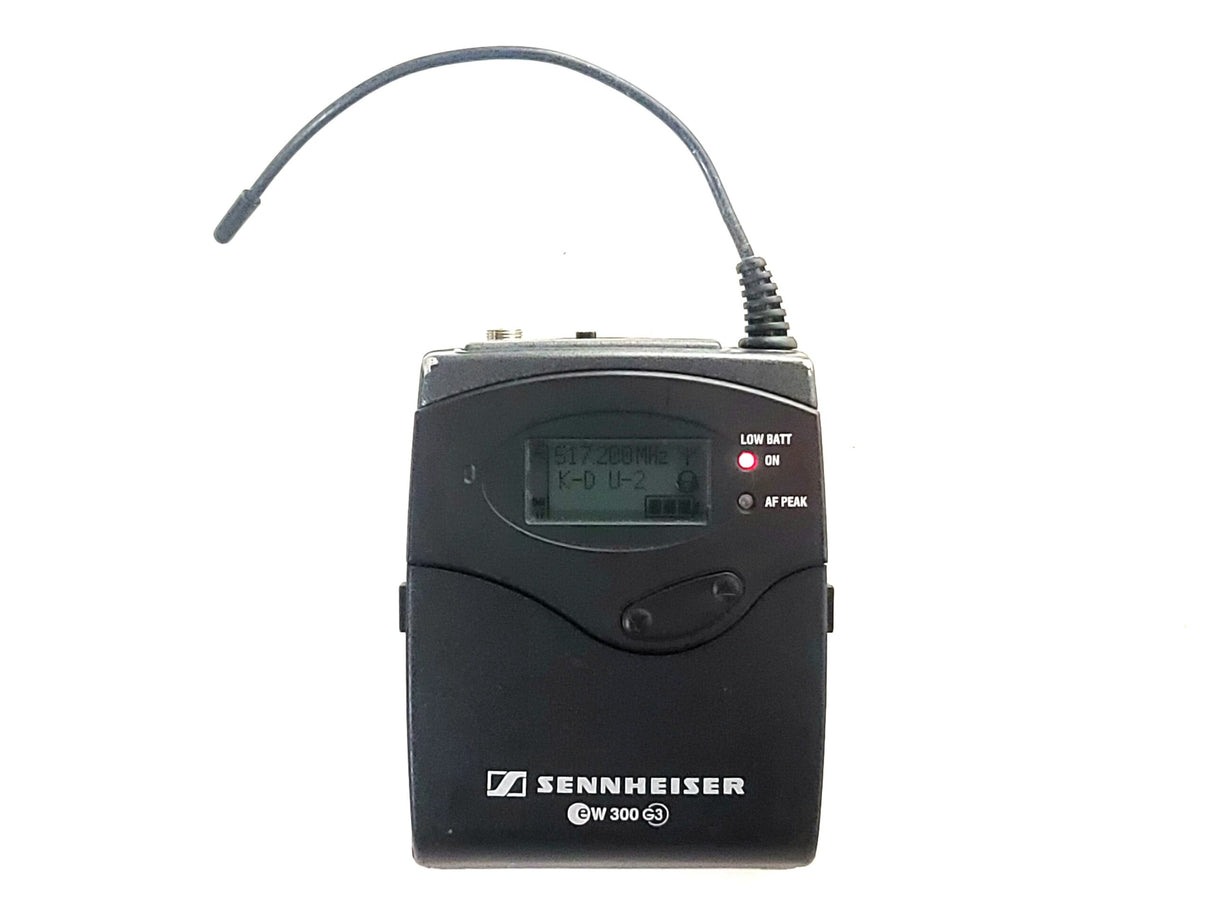 Sennheiser SK 300 G3 Bodypack Transmitter (A: 516 - 558 MHz) w/ Lavalier Mic