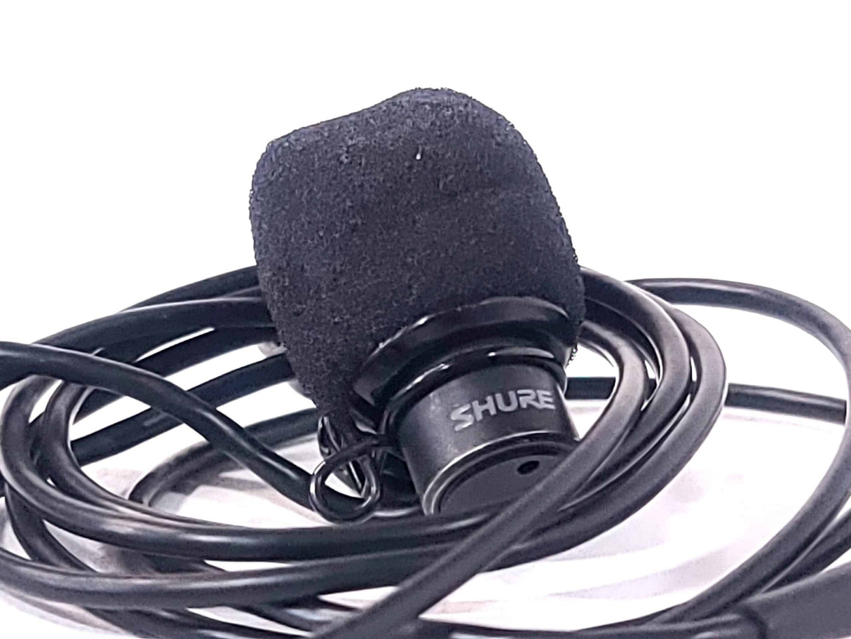 Shure WL185 Low-Profile Cardioid Lavalier Microphone w/ TA4F Connector