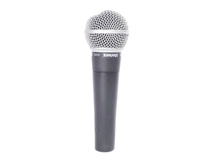 Shure SM58 Dynamic Wired Microphone w/ 3-Pin Male XLR Connection