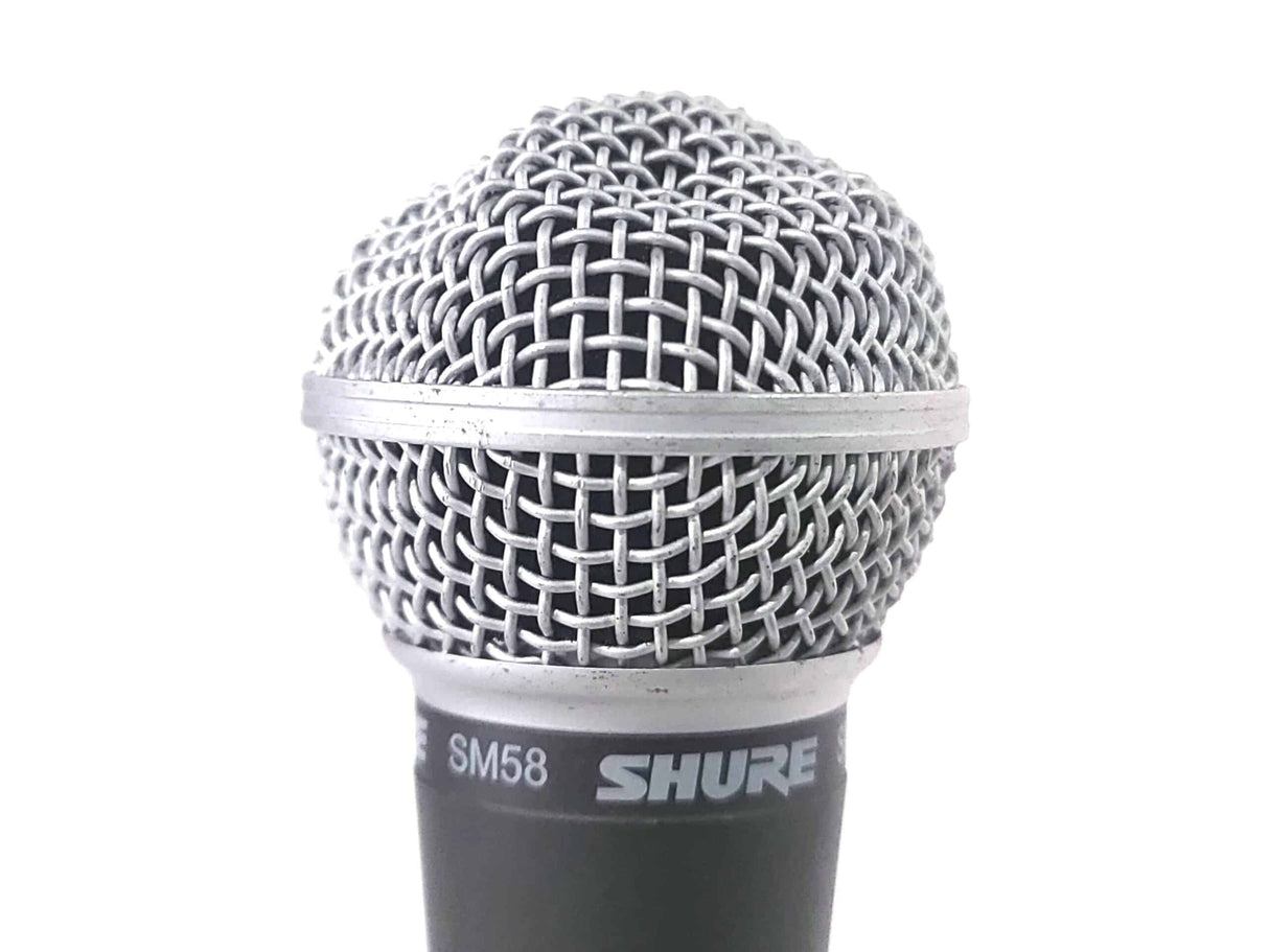 Shure SM58 Dynamic Wired Microphone w/ 3-Pin Male XLR Connection