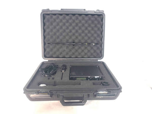 Shure ULX G3 Wireless Kit (G3: 470 - 506 MHz) w/ (1) ULXP4 Receiver, (1) ULX2-G3 Microphone Transmitter, (1) ULX1-G3 Bodypack Receiver, (2) UA8-470-542 Antennas, (1) Mic Clip, (1) Lavalier Mic, & (1) PSU in Hard Carry Case