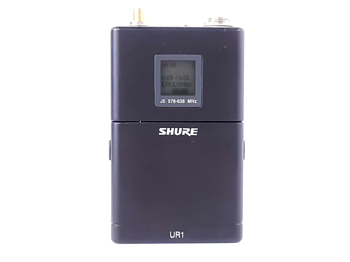 Shure UR1 Bodypack Transmitter (J5: 578 - 638 MHz) w/ Antenna