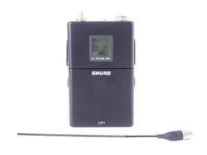 Shure UR1 Wireless Body-Pack Transmitter (G1: 470 - 530 MHz) w/ Antenna