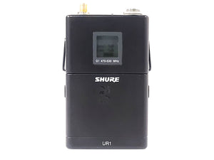 Shure UR1 Wireless Body-Pack Transmitter (G1: 470 - 530 MHz) w/ Antenna