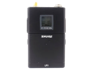 Shure UR1 Wireless Body-Pack Transmitter (G1: 470 - 530 MHz) w/ Antenna