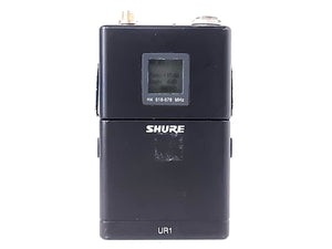 Shure UR1 Wireless Bodypack (H4: 518 - 578 MHz) w/ Antenna