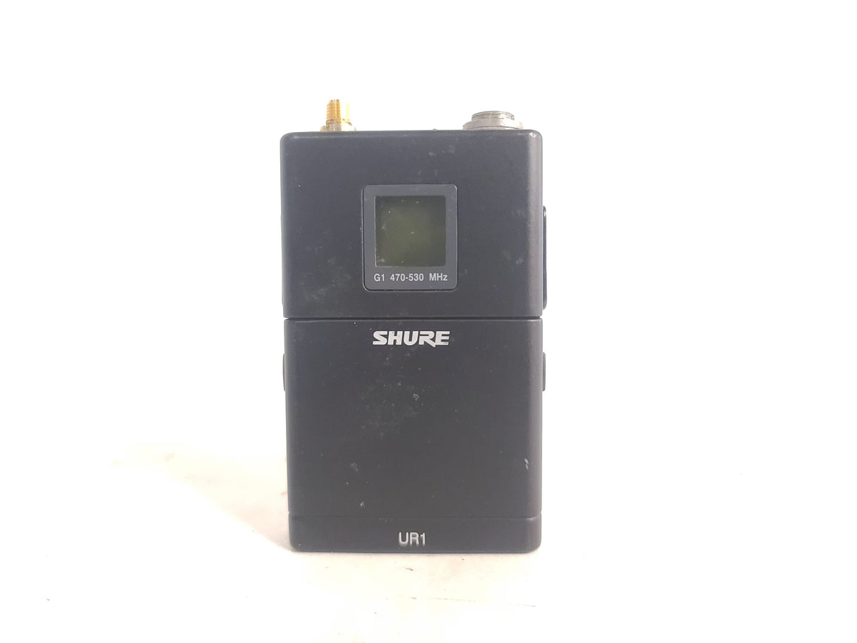 Shure UR1 Wireless Bodypack Transmitter (G1: 470 - 530 MHz)