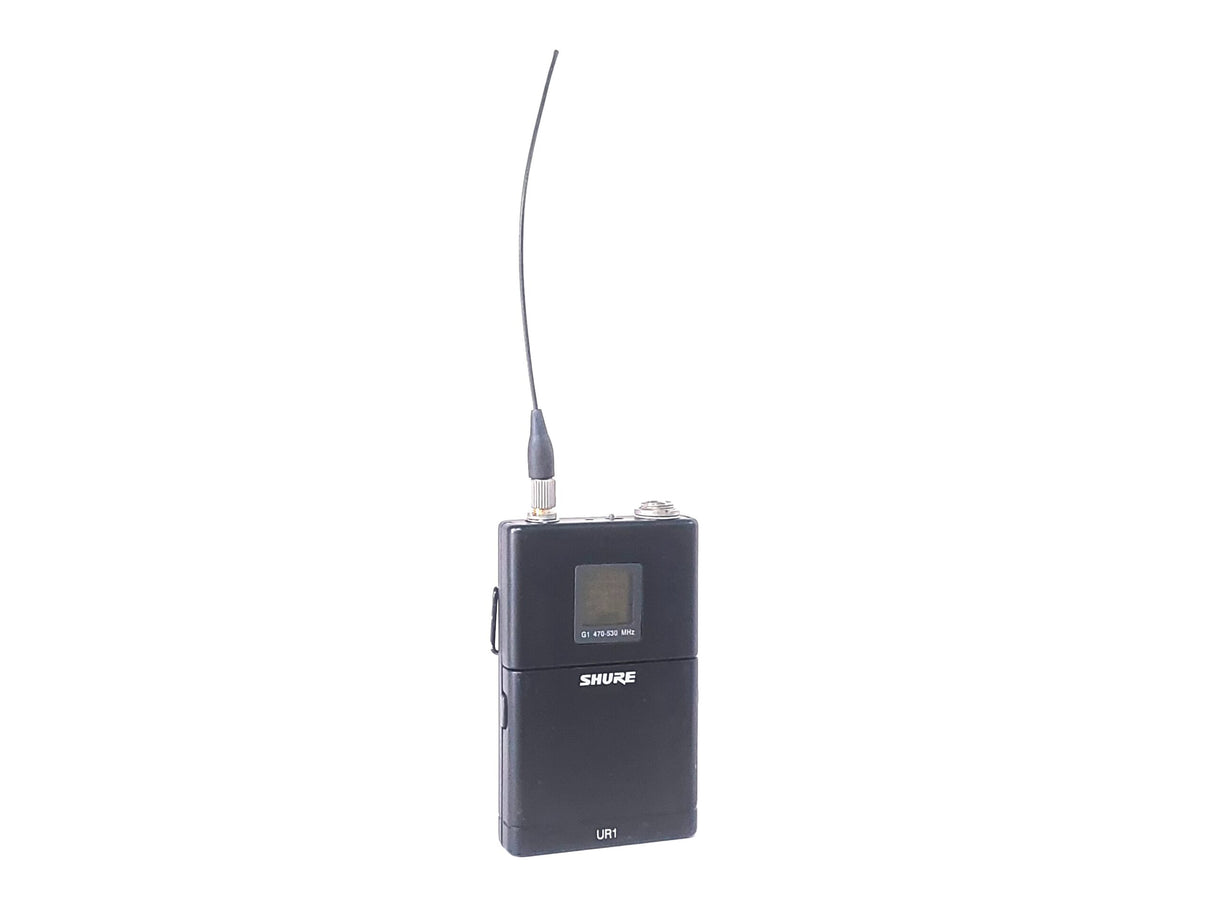 Shure UR1 Wireless Bodypack Transmitter (G1: 470 - 530 MHz) w/ (1) Antenna