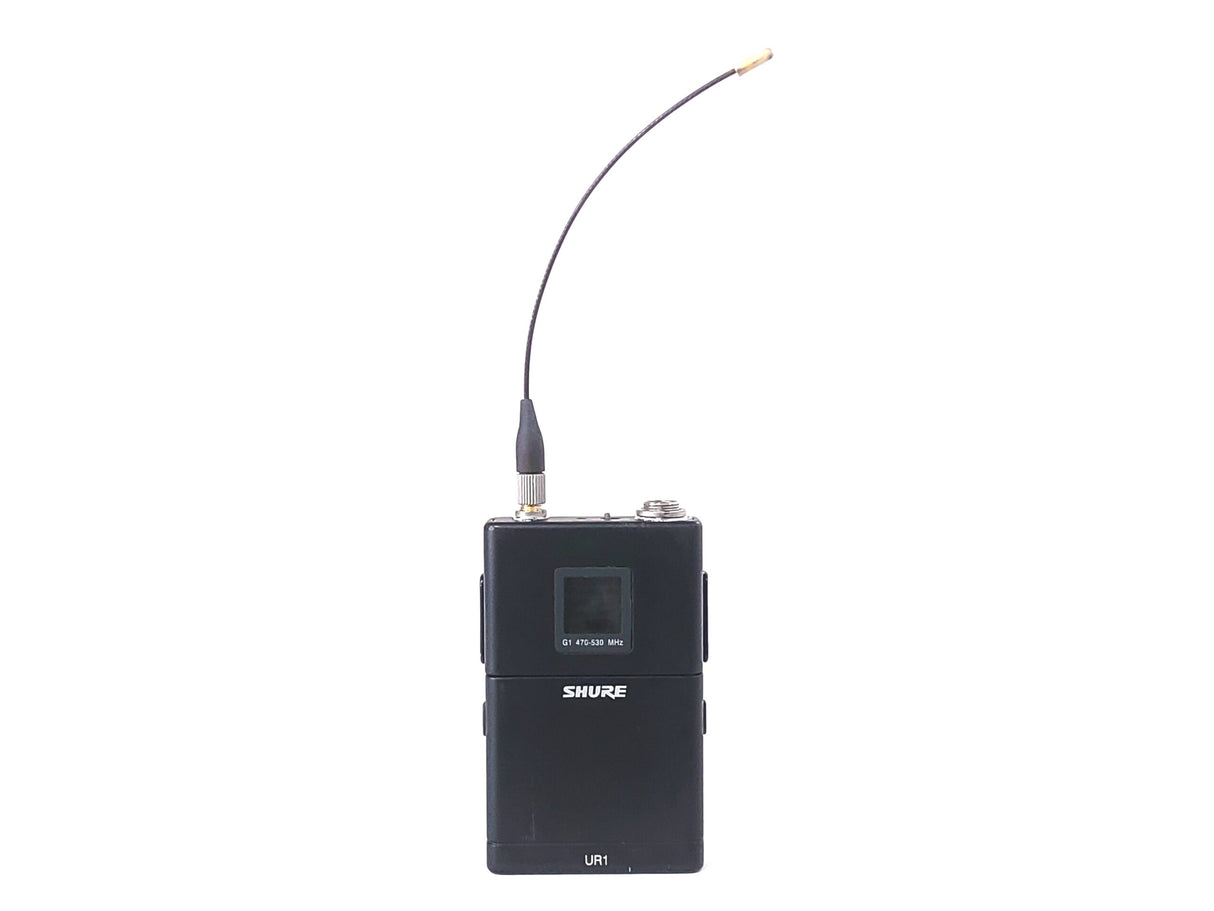 Shure UR1 Wireless Bodypack Transmitter (G1: 470 - 530 MHz) w/ (1) Antenna