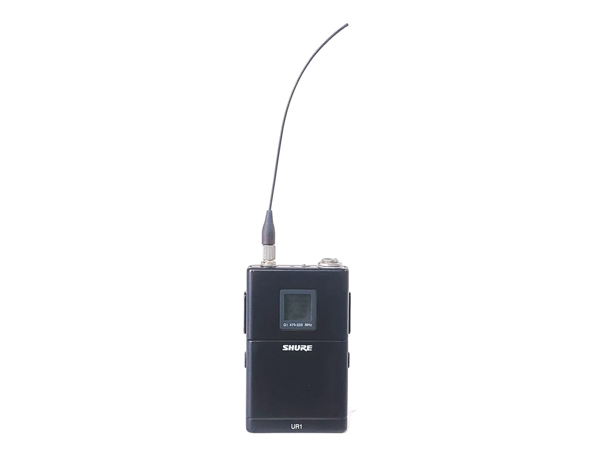 Shure UR1 Wireless Bodypack Transmitter (G1: 470 - 530 MHz) w/ (1) Antenna