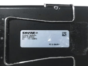 Shure UR1 Wireless Bodypack Transmitter (G1: 470 - 530 MHz) w/ (1) Antenna