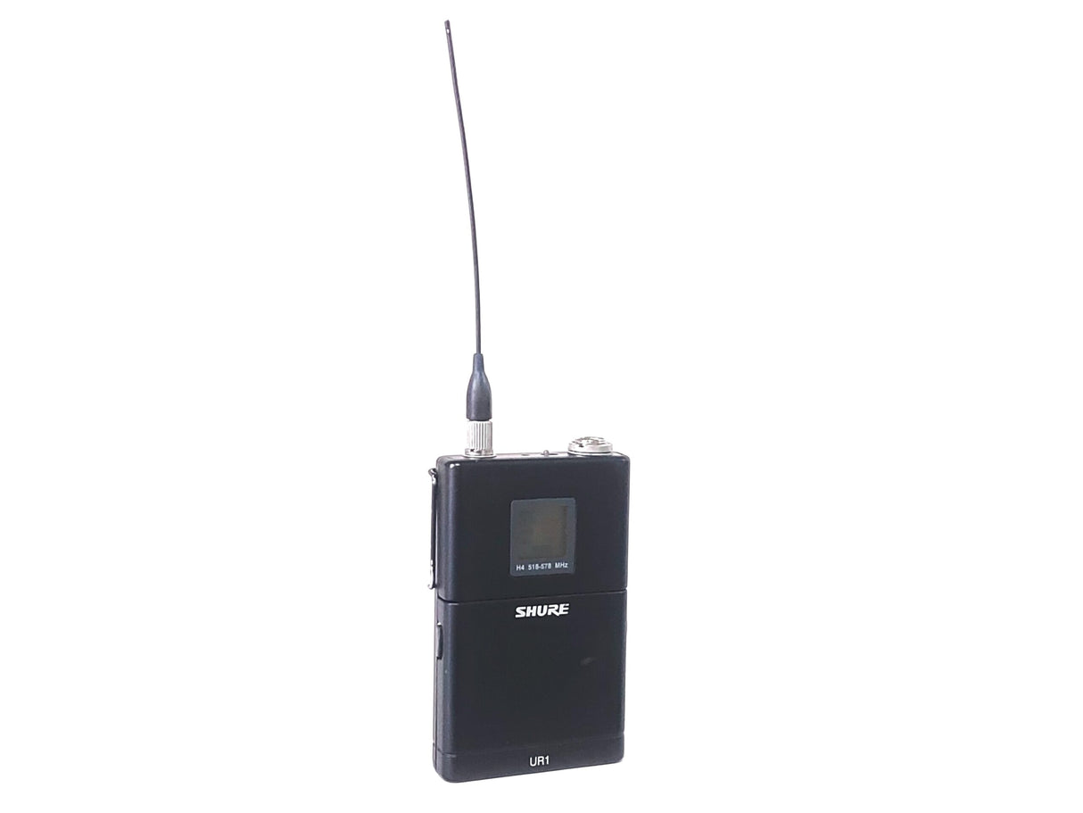 Shure UR1 Wireless Bodypack Transmitter (H4: 518 - 578 MHz) w/ (1) Antenna