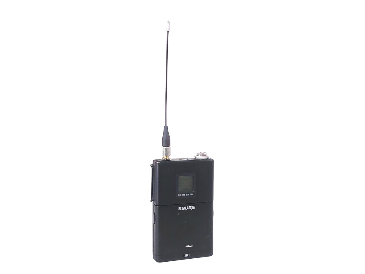 Shure UR1 Wireless Bodypack Transmitter (H4: 518 - 578 MHz) w/ (1) Antenna