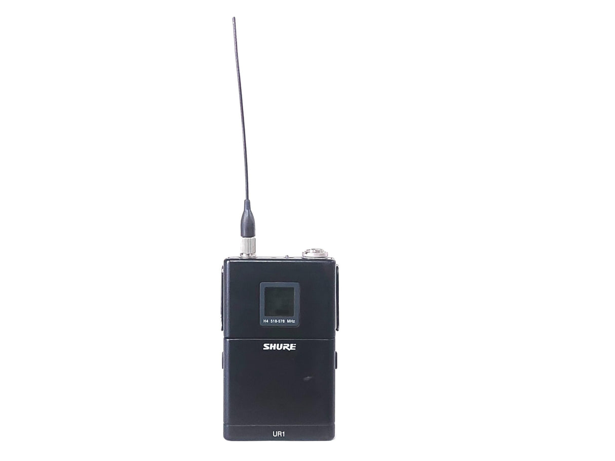 Shure UR1 Wireless Bodypack Transmitter (H4: 518 - 578 MHz) w/ (1) Antenna