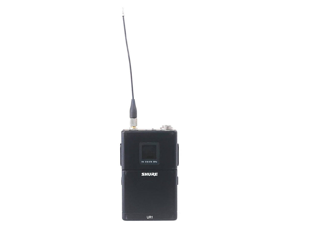 Shure UR1 Wireless Bodypack Transmitter (H4: 518 - 578 MHz) w/ (1) Antenna