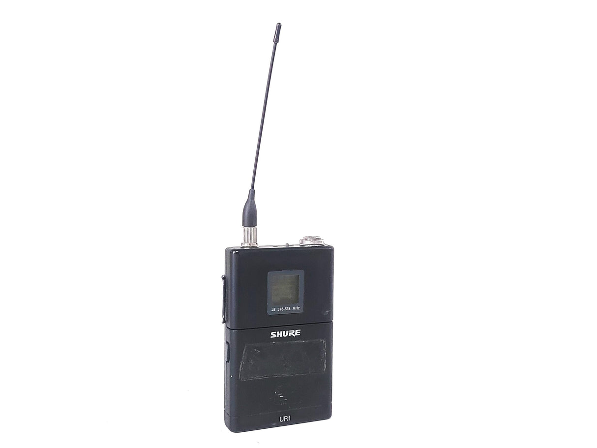 Shure UR1 Wireless Bodypack Transmitter (J5: 578 - 638 MHz) w/ (1) Antenna