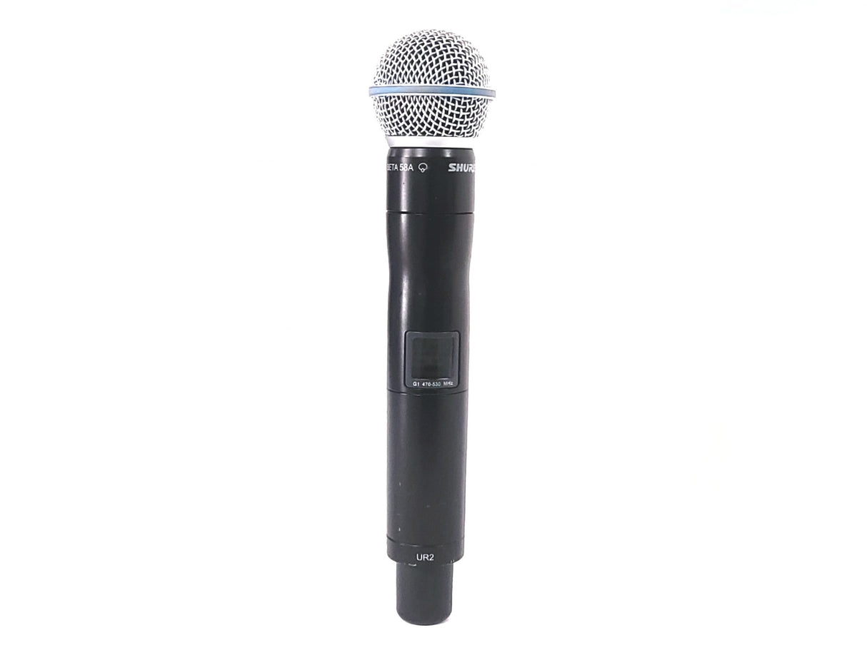 Shure UR2 Wireless Transmitter (G1: 470 - 530 MHz) w/ BETA 58A Mic Capsule