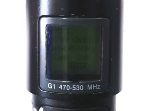 Shure UR2 Wireless Transmitter (G1: 470 - 530 MHz) w/ BETA 58A Mic Capsule