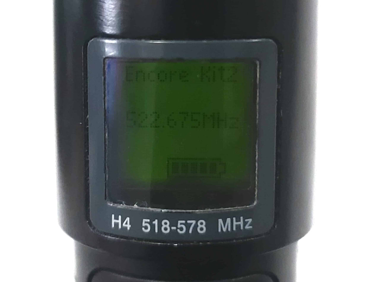 Shure UR2 Wireless Transmitter (H4: 518 - 578 MHz) w/ BETA 58A Mic Capsule