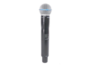 Shure UR2 Wireless Transmitter w/ BETA 58A Mic Capsule (G1: 470 - 530 MHz)