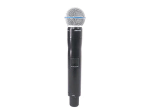 Shure UR2 Wireless Transmitter w/ BETA 58A Mic Capsule (G1: 470 - 530 MHz)