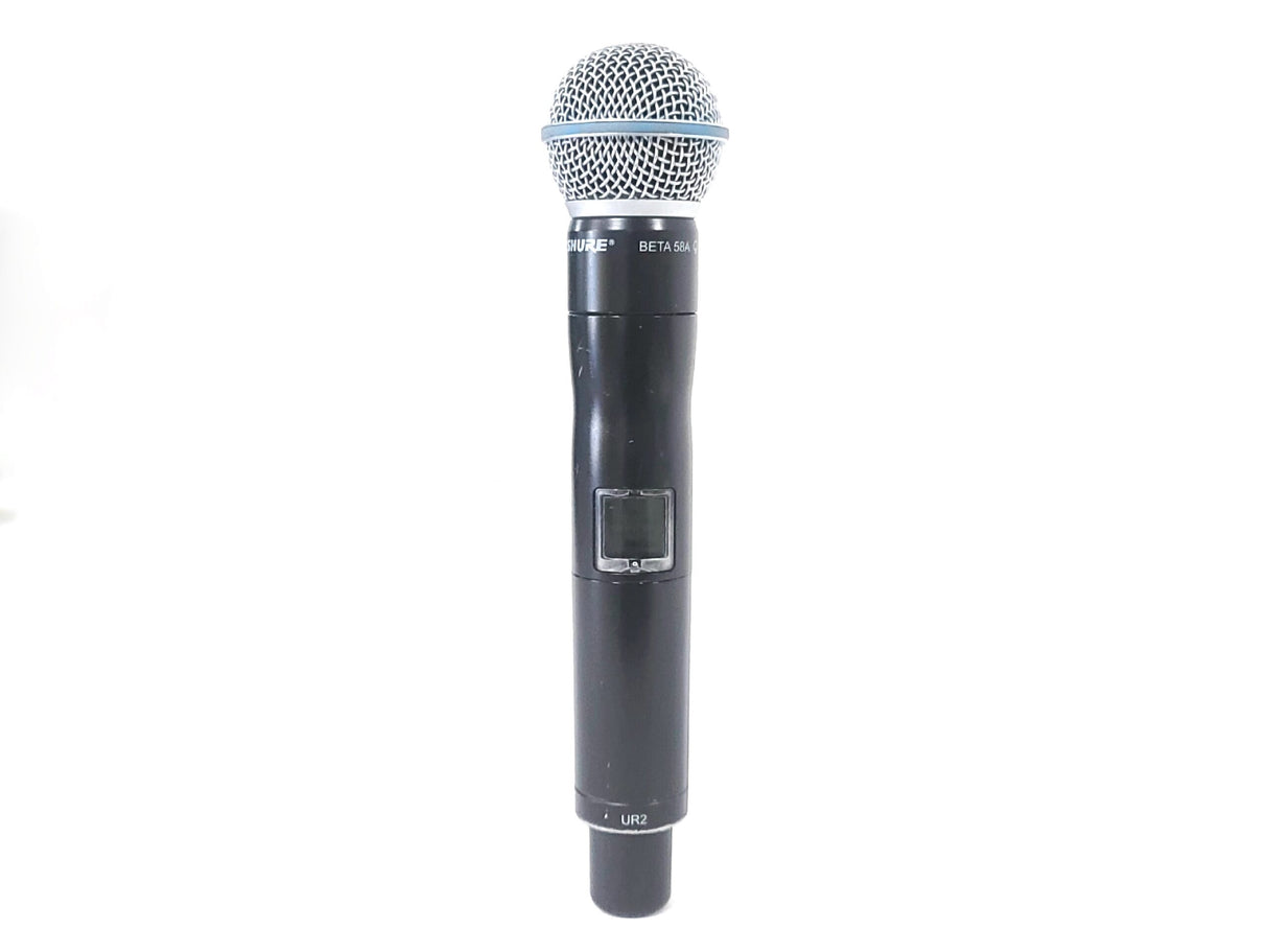 Shure UR2 Wireless Transmitter w/ BETA 58A Mic Capsule (G1: 470 - 530 MHz)