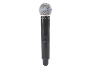 Shure UR2 Wireless Transmitter w/ BETA 58A Mic Capsule (G1: 470 - 530 MHz)